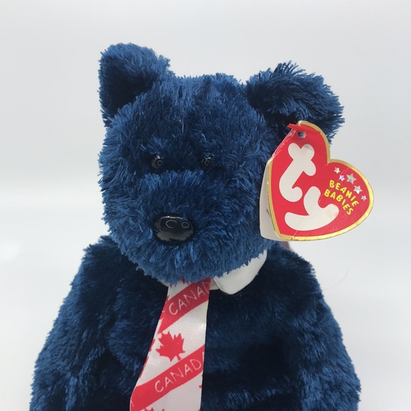 TY Beanie Baby Plush Pops Canadian Tie Version 8.5 inches - Picture 2 of 8
